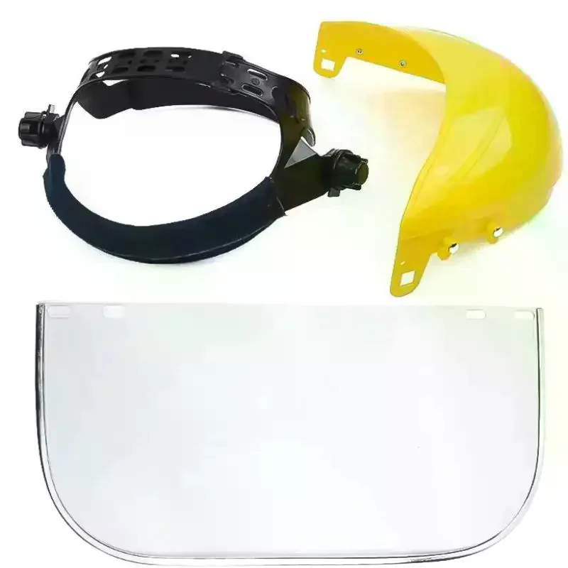 Enhanced Protective Face Shield with Adjustable Head Strap
