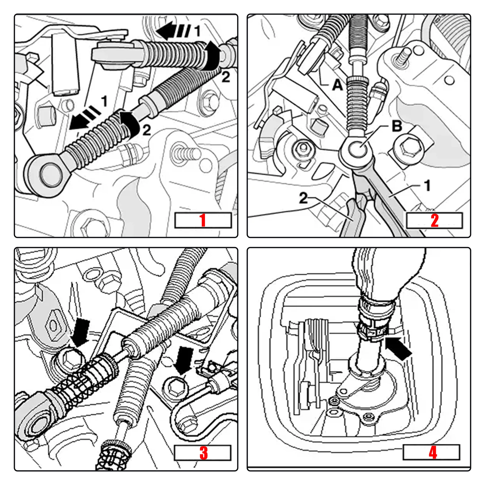 Shift Cable Connector 1J0711761B for VW Lavida Lavuda Polo Touran Bora Sagitar Candy Skoda Fabia Octavia Superb Yeti Audi A1 A3