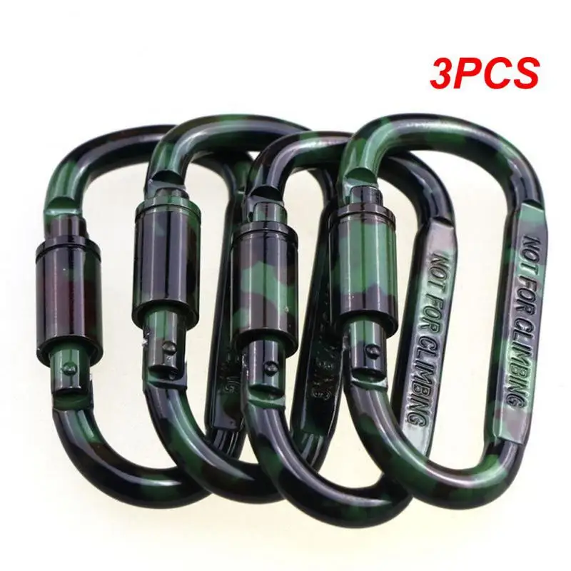 

3 шт., камуфляжные алюминиевые подвесные пряжки с замком