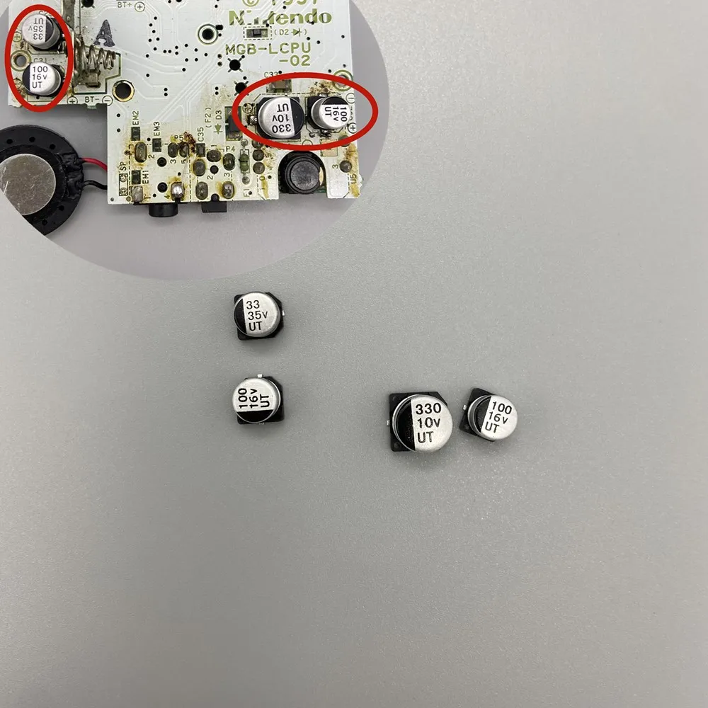 Il Condensatore Per Gameboy Pocket Gbp