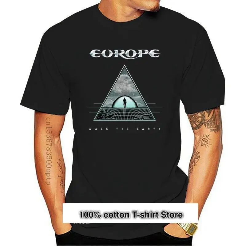 Camiseta personalizada con personalidad, álbum de la Tierra de Europa, talla S, M, L, Xl, 2Xl, 3Xl, EE. UU., En1