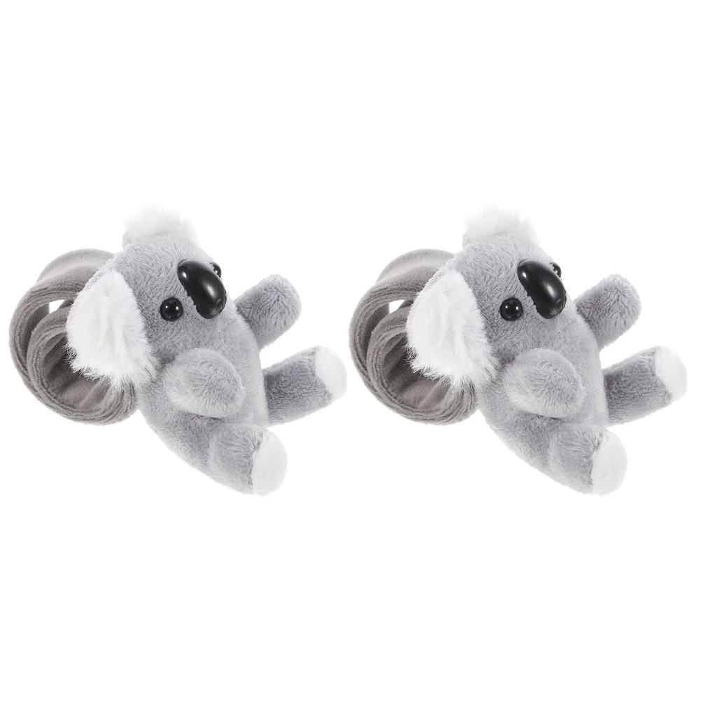 

Animal Slap Bracelet Jungle Themed Stuffed Koala Snap Plush Toys Gift Party Favors Boys Girls