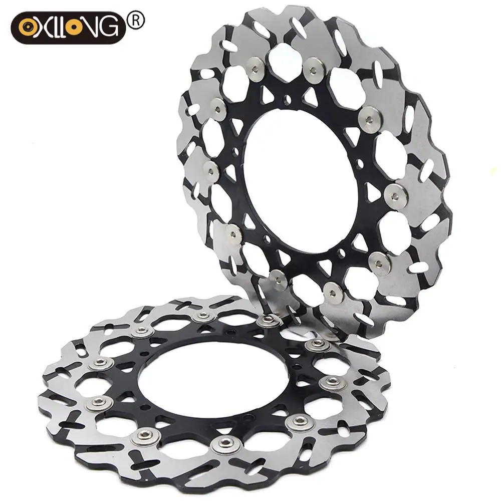 

Motorcycle Front Floating Disc Brake Rotor Brake Pad Disc Rotors for YAMAHA YZF600 R6 2007-2012 YZF1000 YZF R1 2007-2013