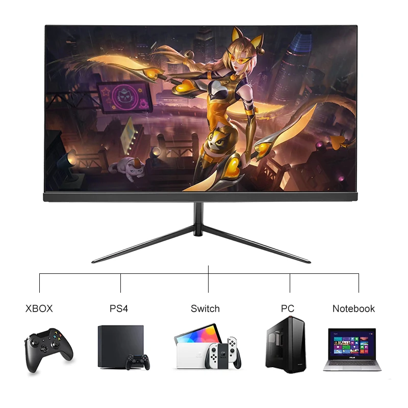 23.8 ġ ũž ǻ ȭ , 1080P LED ǽ  HD LCD ÷, 