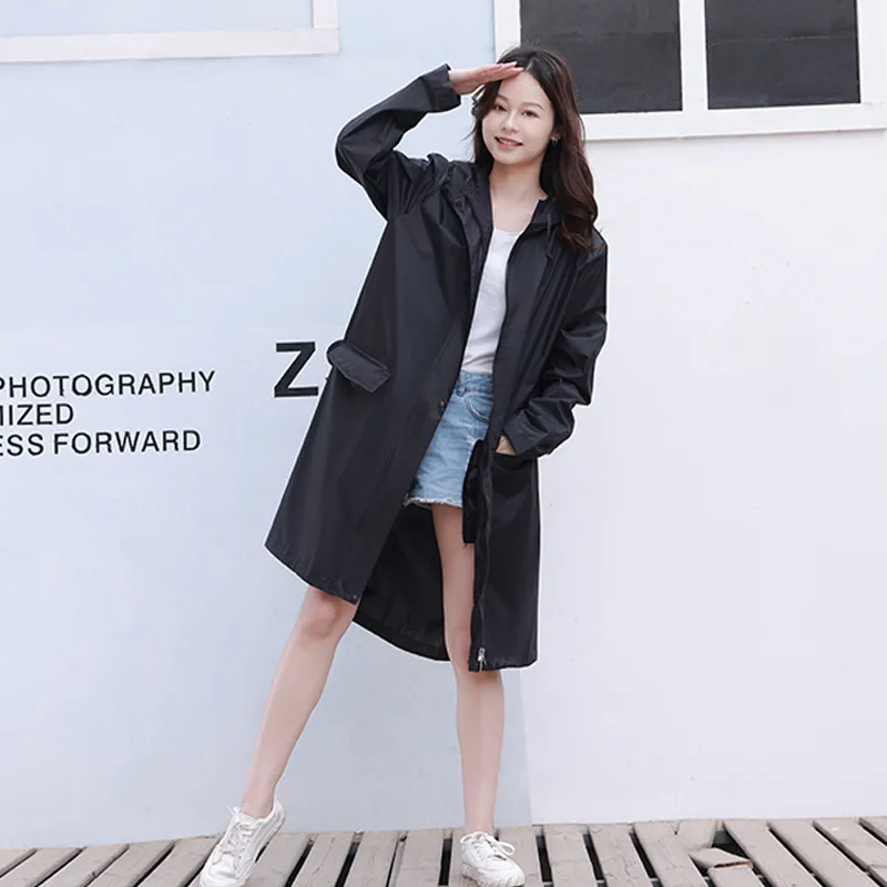 

Men's and Women's Waterproof and Windproof Hooded Outdoor Hiking, Leisure and Fashionable Windbreaker Raincoat and Rain Gear