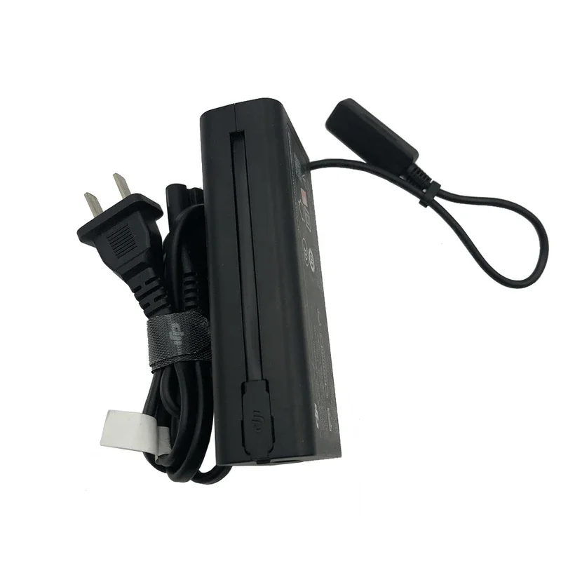 Boîte du chargeur batterie Mavic 2 Pro/Zoom 60W DJI, emballage officiel avec logo.