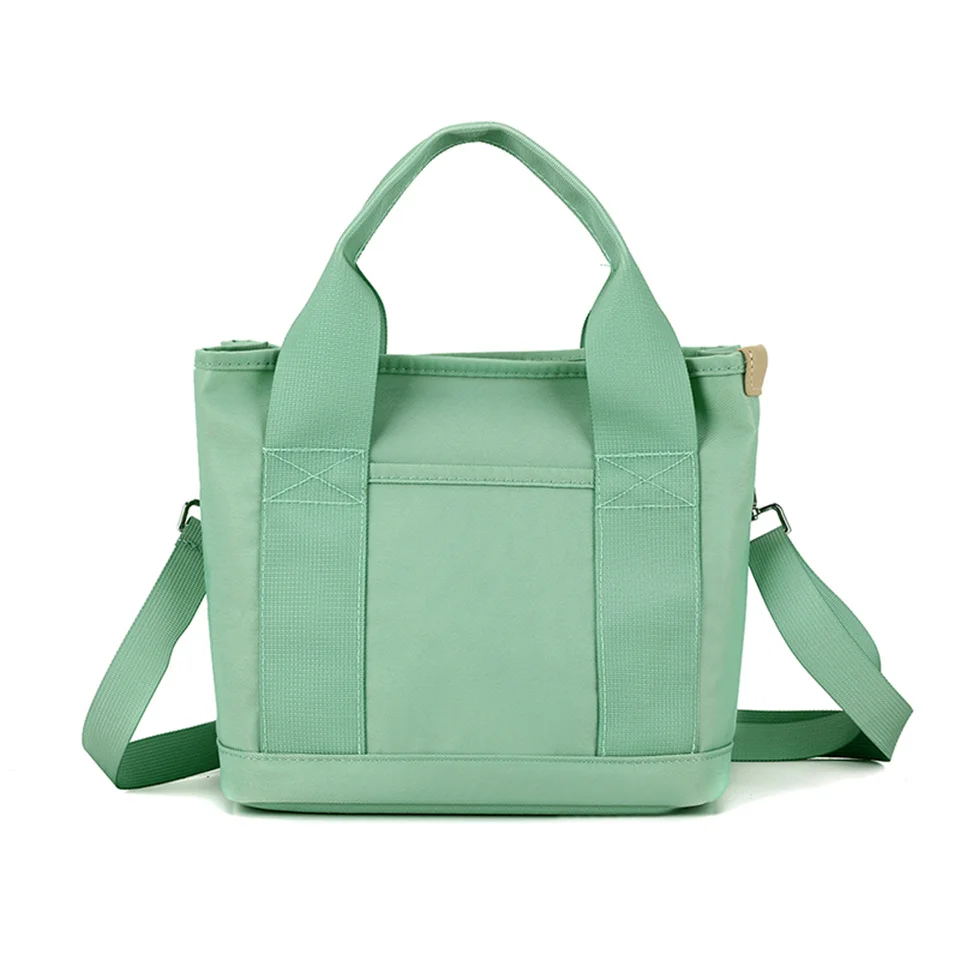 Women Shoulder Bag Casual Nylon Handbags Female Messenger Bag Tote Solid Color Lady Crossbody Bag