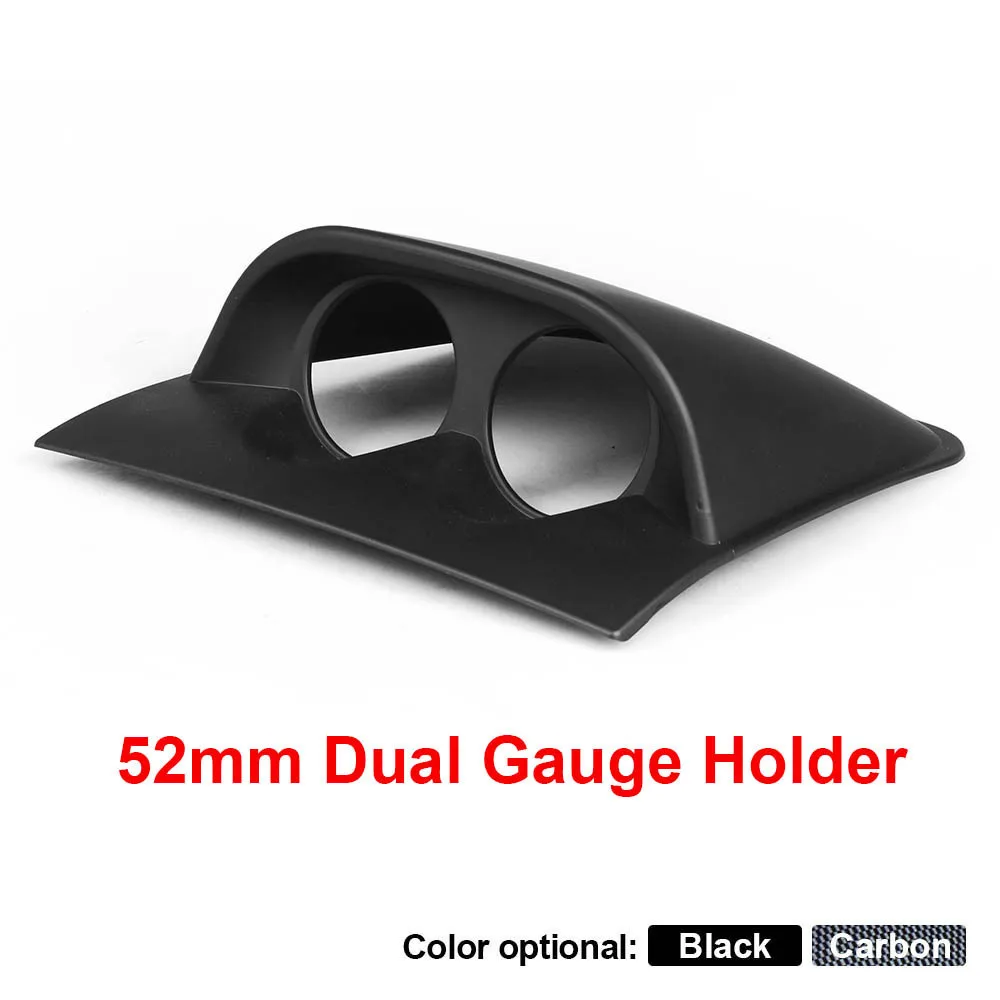 the New Straight Two Hole Instrument Base and Two Hole Instrument Bracket Are Suitable for 52mm Racing Instruments