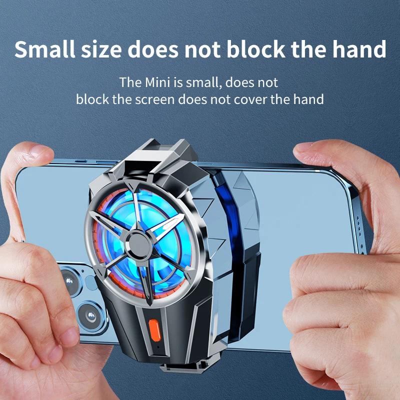 Air-Cooled Back Clip Silent Heat Sink Suitable For Android IPhone Universal Adjustable Gear For Going Out UTHAI SP42