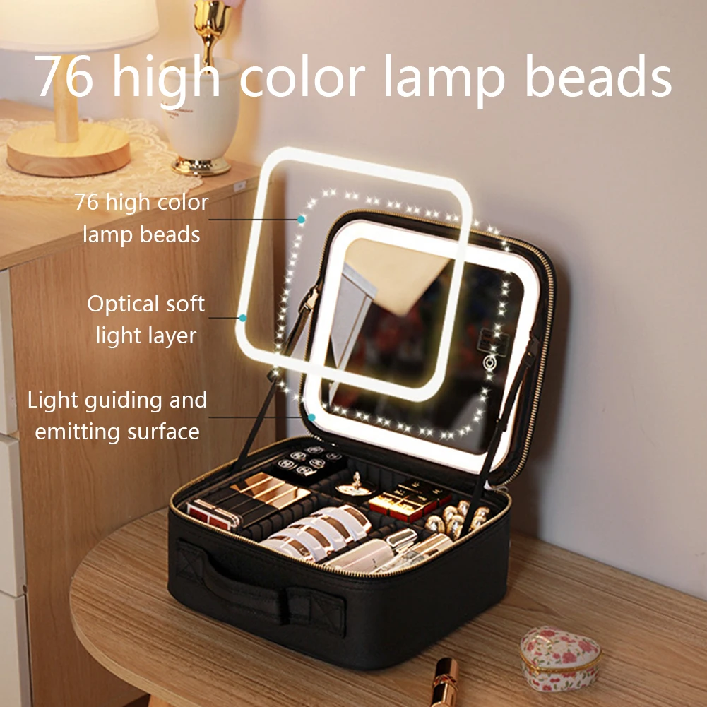 Portable Travel Custom Luxury Small Vanity Make up Case Organizer - China  Cosmetic Bag and Cosmetic Case price