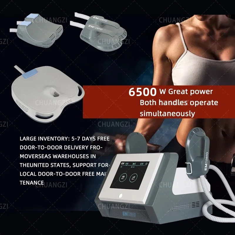 

EMSzero EMS MUSCLE STIMUL Machine Body Sculpt HI-EMT Neo RF Tesla Weight Lose Electromagnetic Pelvic Slimming DLS-EMSLIM 2024