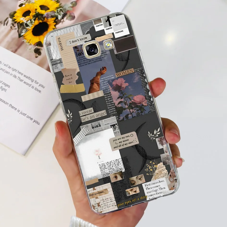 Flower Transparent Silicone Soft Phone Case - Popular Bumper Design