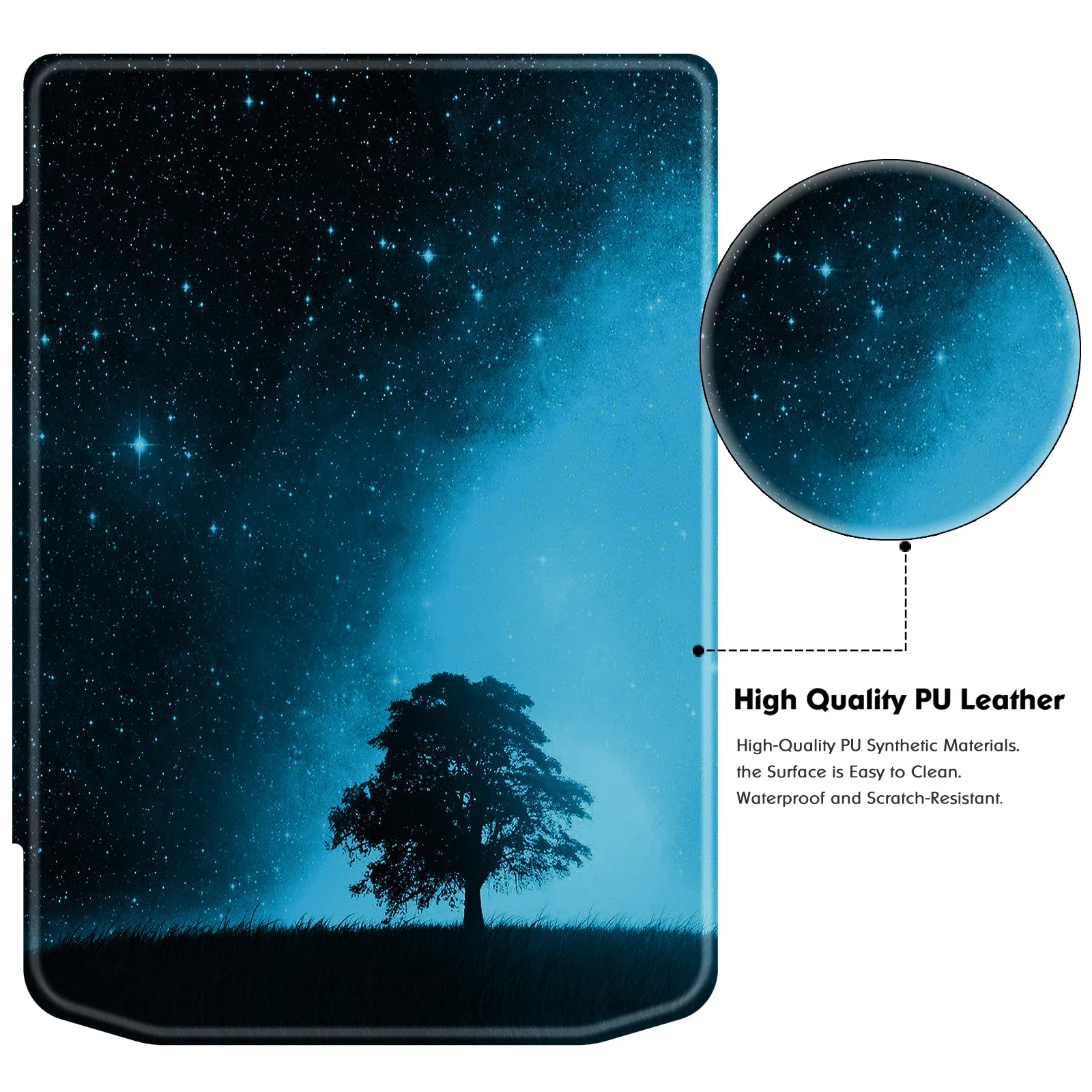 Estojo de Couro pu para Bolso Novo Capa Folio com Suspensão e Vigília Automáticas 629 Verso 634 634 Pro 2023 - Imagem 3