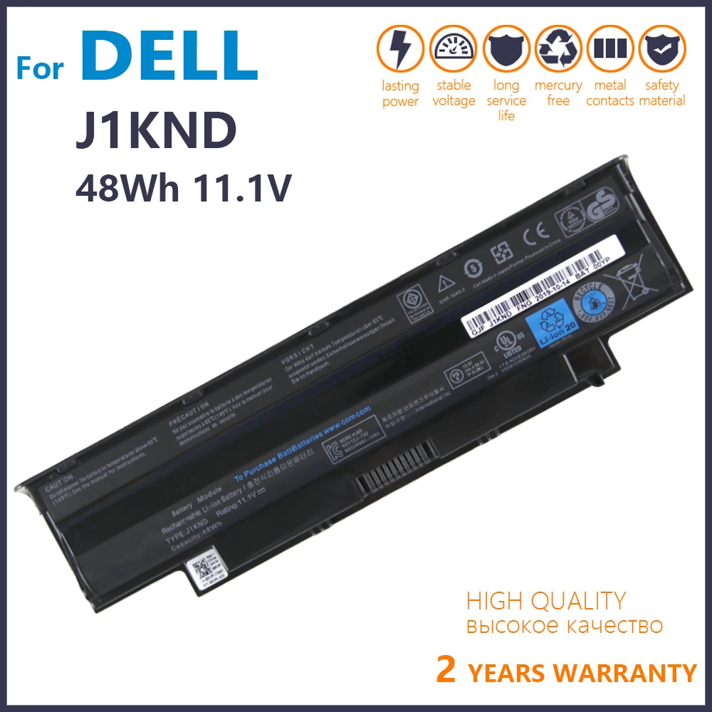 Genuine J1KND Laptop Battery for DELL Inspiron N4010 N3010 N3110 N4050 N4110 N5010 N5010D N5110