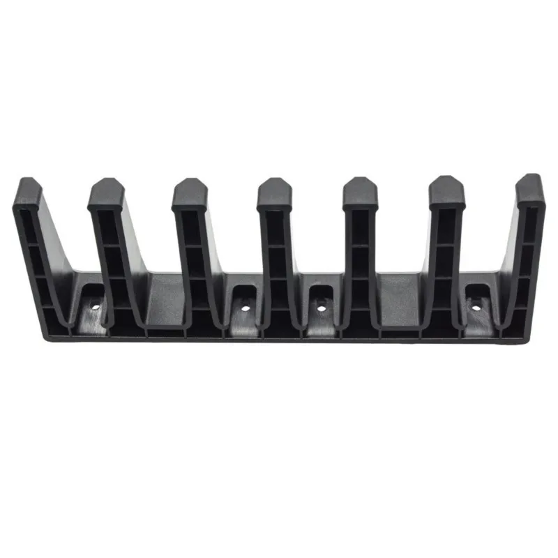 6 Slot PMGA Wall Mount Magazine Rack ABS Standard Home Magazine Storage Rack Display Rack for Hunting Glock Pistols