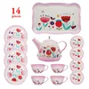 Simulation Tea Set Teapot Kitchen Afternoon Tea Pretend Play Toy Afternoon Tea Play Game Early Education Toys For Children Kids 1
