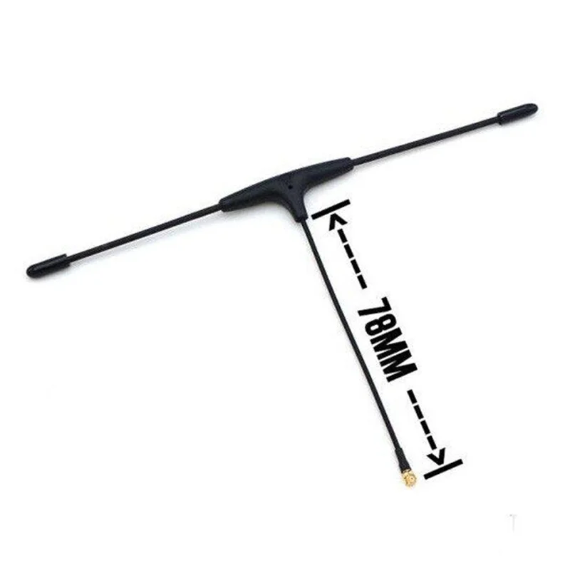Récepteur RC noir 2.4GHz avec antenne, prêt à être installé sur un drone.