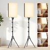 2pack Photography Lighting Kit,24inch Large Bi-Color LED Video Light Panels With Lighting Tripods For Youtube Videos Shooting 1