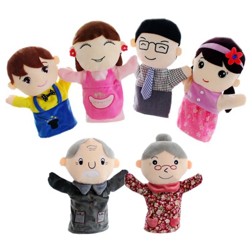 

Puppets Hand Finger Familys Members Storytelling Puppet Storytime Animal Plush Zodiac Chinese Toddlers Interactive Kid
