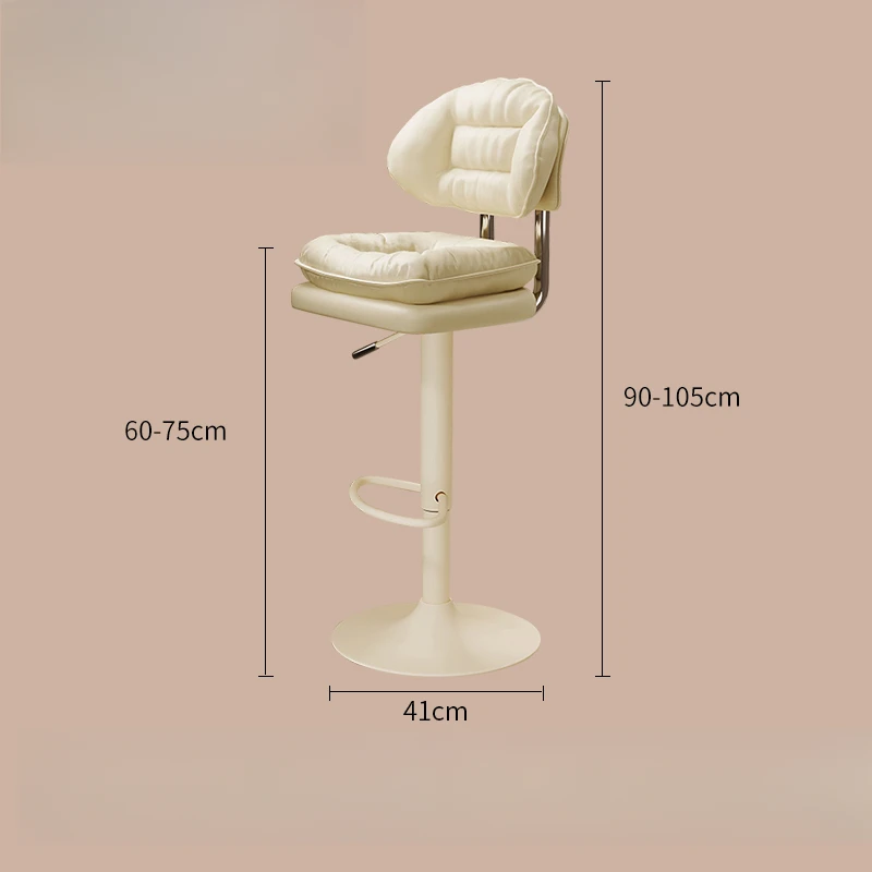 Ergonomic Ancient Bar Stools Nordic Designer Luxury American Bar Stools Relaxing Creative Personalized Metal Banqueta Furniture