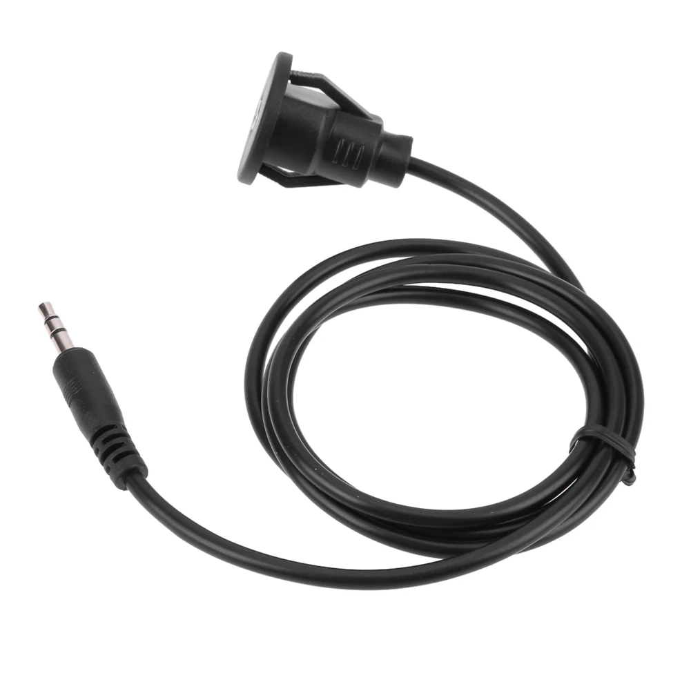 1m 남성-여성 3.5mm-3.5mm AUX 연장 플러시 마운트 케이블
