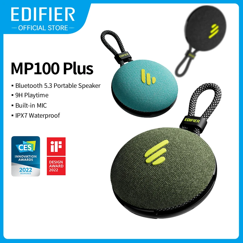 Edifier Portable Bluetooth Speakers MP100 PLUS Wireless Bluetooth 5.3