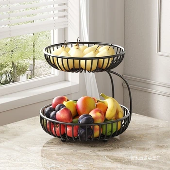 Solid Wood Fruit Bowl Organizer 1
