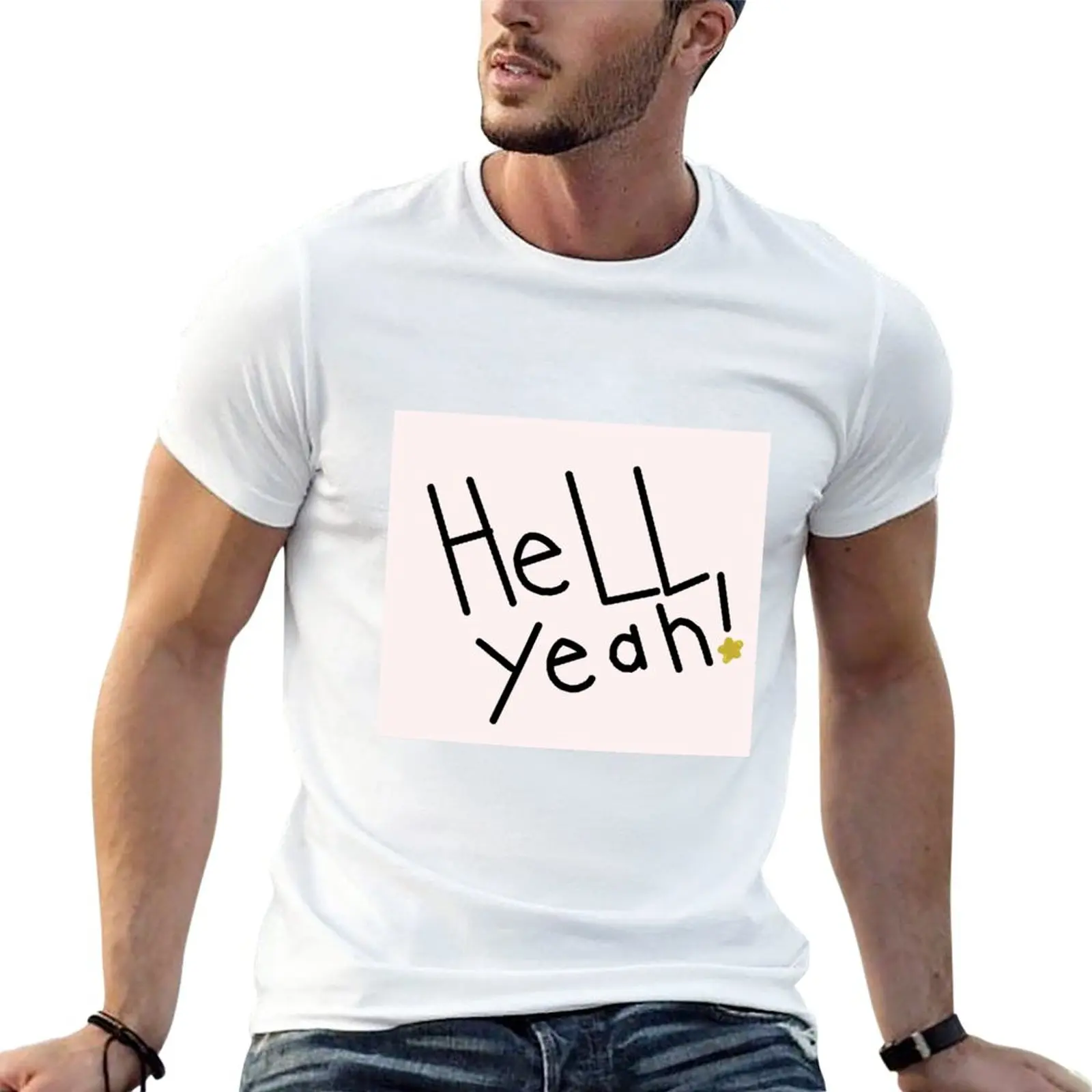 

Hell yeah! T-Shirt anime new edition mens graphic t-shirts hip hop