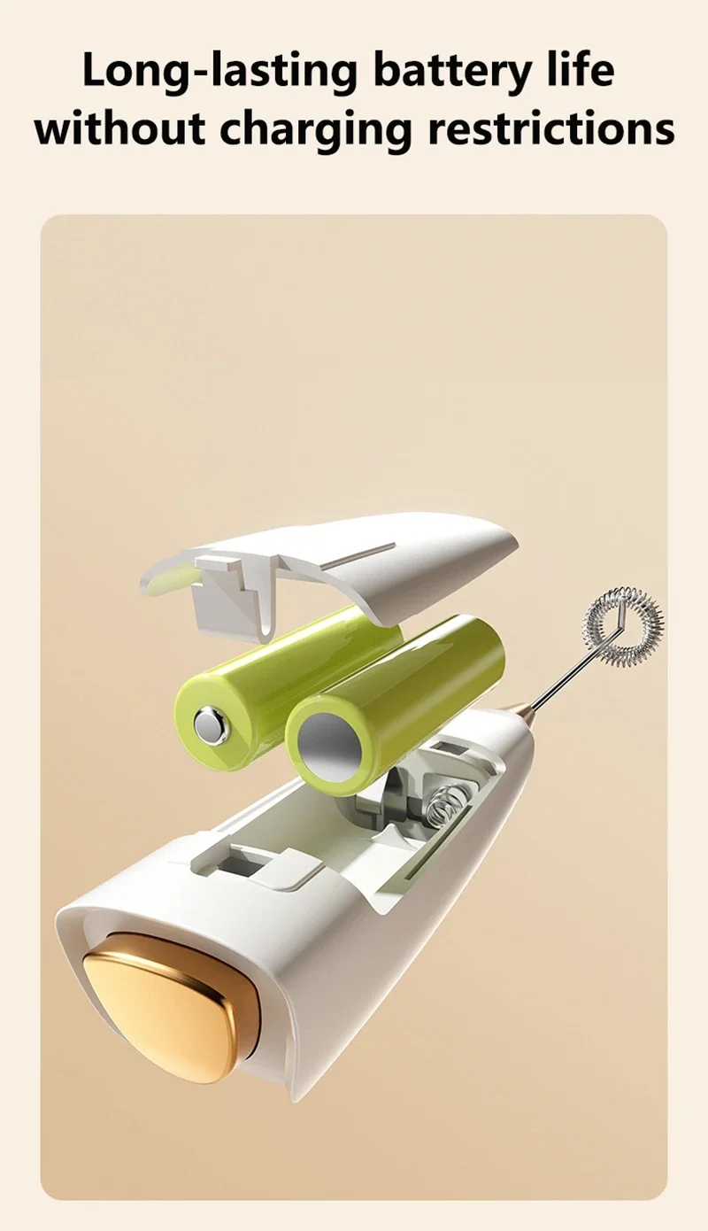 Xiaomi Handheld Milk Frother Egg Beater High Speed 19000rpm Electric Mixer Beverage Foam for Jam Cappuccino Kitchen Tools 12 küchexyz.de S407394dc0d37407893d6272485ee2536P küchexyz.de Best Price | Fast Delivery |Quality Product Xiaomi Handheld Milk Frother Egg Beater High Speed 19000rpm Electric Mixer Beverage Foam for Jam Cappuccino Kitchen Tools