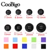 50-500pcs Plastic Sewing Button for Clothes Needlework DIY Craft Accessories 4-holes Round 8mm 9mm 10mm 13mm 15mm 18mm 20mm 25mm 2