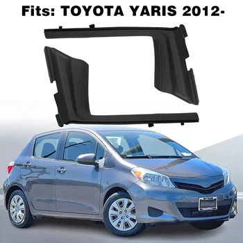 Per Toyota Yaris 2012 2013 2014 2015 Auto Parabrezza Anteriore Wrap Angolo Trim Tergicristallo Lato Trim Copertura Coperchio 53867-52090 53866-52090