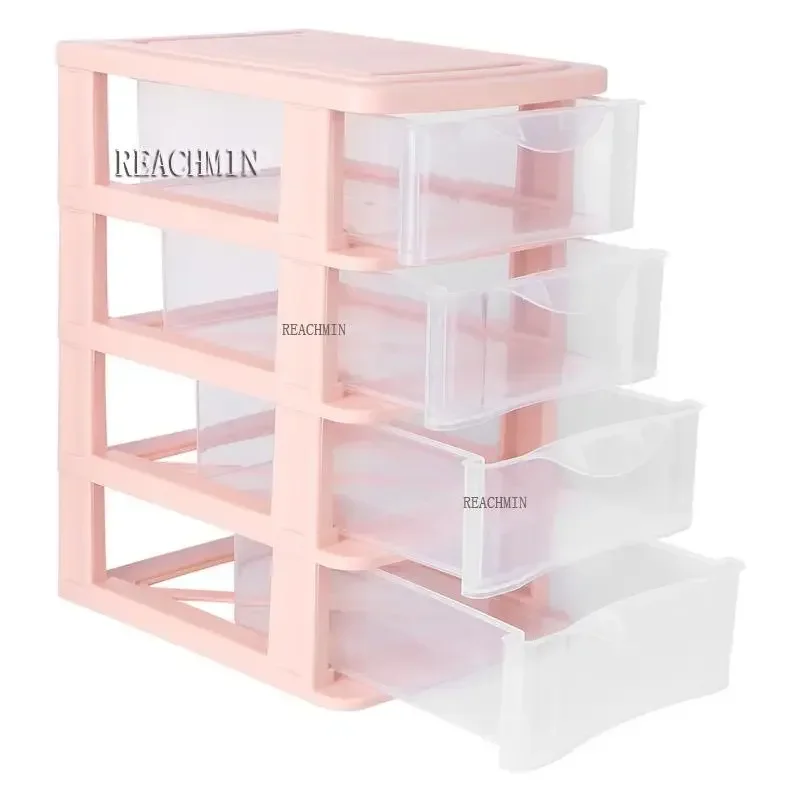 

4 Layers Desktop Storage Box Drawer Type Sundries Holder Transparent Cosmetic Makeup Jewelry