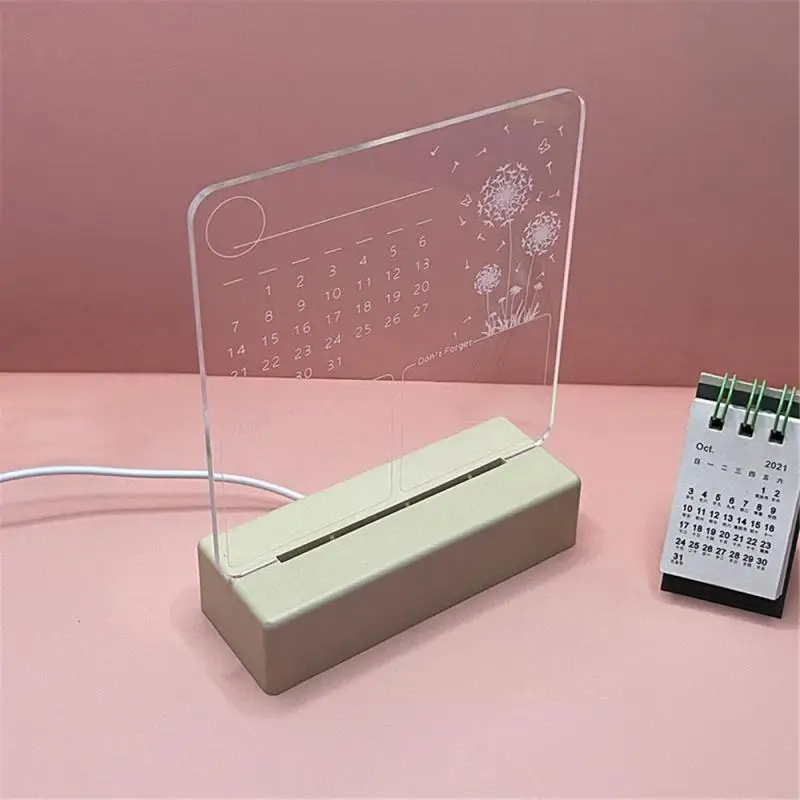 지울 수 있는 메시지 보드, 다용도 선물, 눈에 상처가 나지 않는 부드러운 빛, 자유롭게 닦을 수 있는 집 장식, 노트 보드