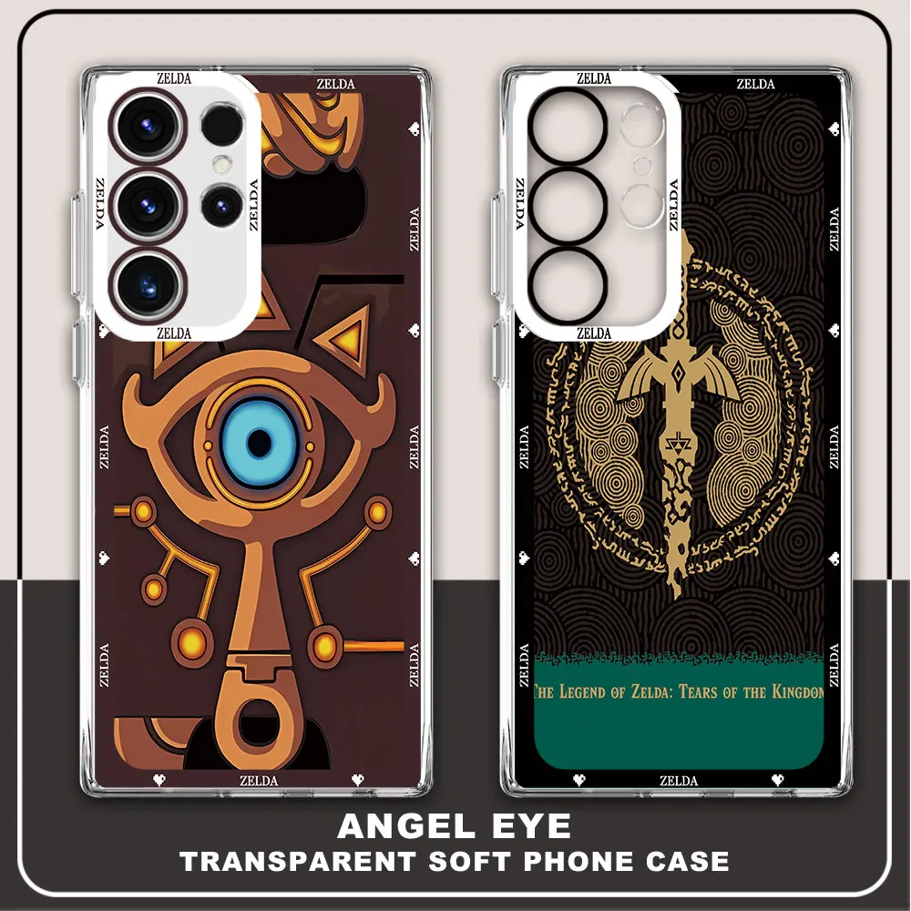 Cover The Legend Of Zeldas Custodia In Silicone Trasparente Per Samsung Galaxy S24 Ultra S23 Fe S21 S22 Plus S20 Fe S24 Shell Coque