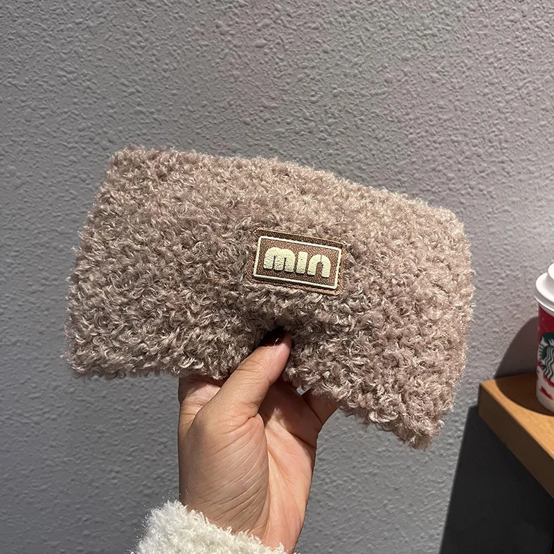 1 قطعة تيدي المخملية محبوك عقال المرأة الخريف والش...