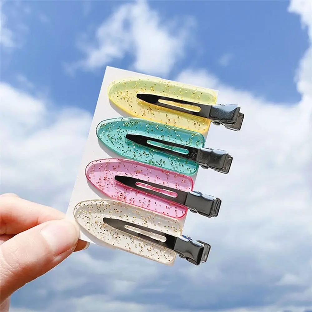 4-pack färgstarka hårklämmor utan veck för styling och makeup_voghion.com