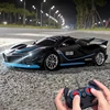 Rc Car Sports Cars 1/18 with Led Light Remote Control Drift Racing Sportscar Stunt High-Speed Electric Toys for Kids Boys 2