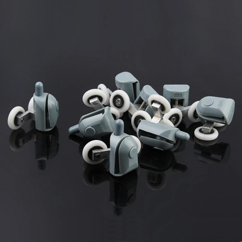 Premium Zinc Alloy Double Shower Door Roller with Multiple Bearing Diameters