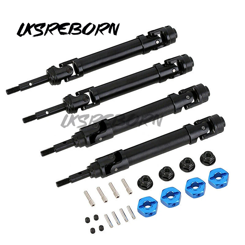 

CVD Drive Shafts Harden 45# Steel Upgrade Parts for RC Truck Car Slash Rustler Stampede 4x4 6851 6852