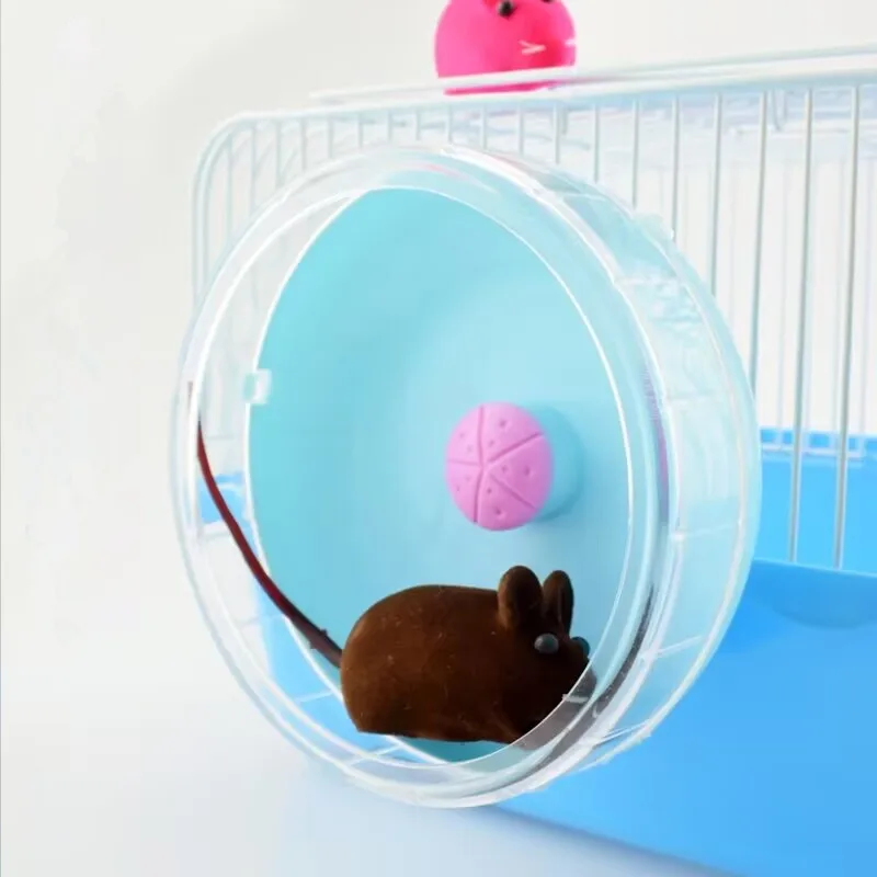 Chinchilla Hamster Wheel Ultra-quiet Roller Treadmill Guinea Pig Running Sports Round Wheel Rat Toys Pet Cage Accessories exercise wheel