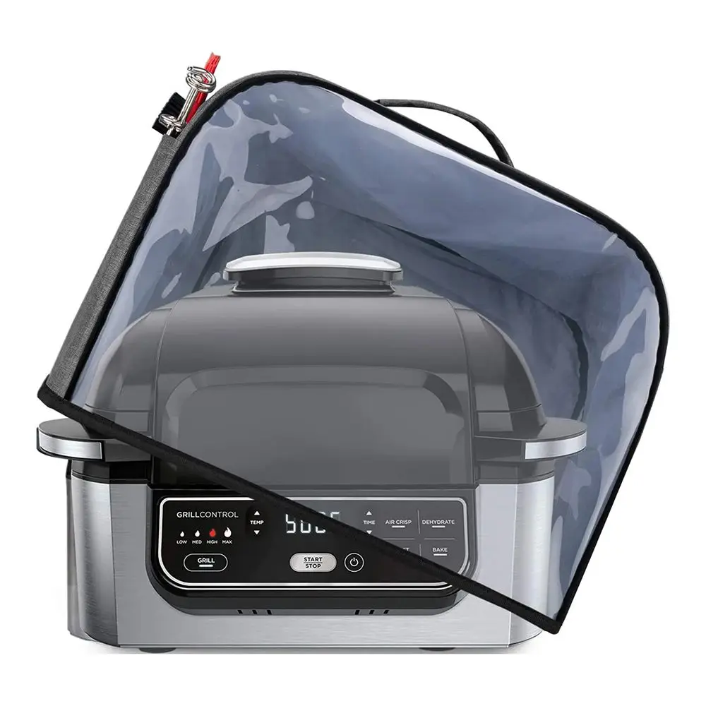 Toaster Cover Durable Kitchen Air Fryer Microwave Dust Cover Household Bread Baking Hood For Ninja Foodi Grill Accessories Tools microwave food cover microwave dust cover air fryer hood kitchen dust cover