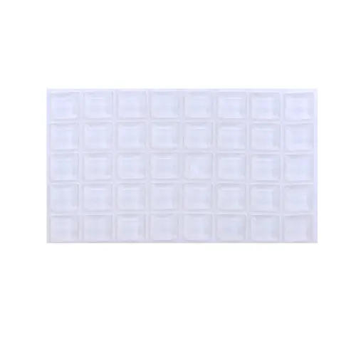1 pcs  silicone cushion mat self adhesive pad black/clear rubber feet cabinet plug bumper pad adhesive cushion cabinet door mat - Image 2