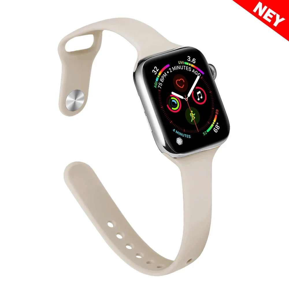 Slim Starlight Sport Silicone Watch Band Collection