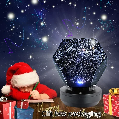 

Projector Galaxy Starry Sky Lights Room Ceiling Galaxy Children's Night Light Space Nightlight Child Kids Gift