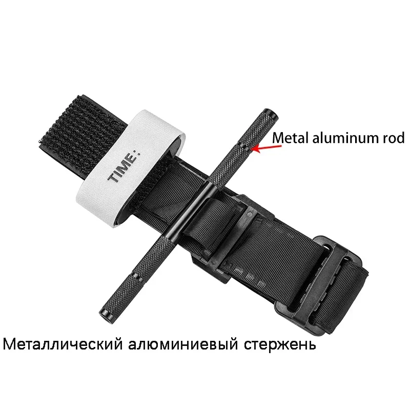 Description Picture 4 of item1pc Metal Aluminum Rod Tourniquet Outdoor Survival Hemostasis Second Generation Upgrade Repeated Use Strengthen Tourniquet Tool