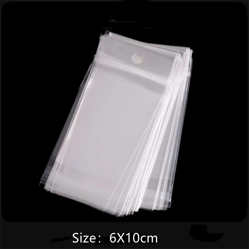 100Pcs Clear Plastic Self Adhesive Packaging Bag Seal Jewelry Candy Gift Key Chain Resealable Pouch Display Fashion Organizer Strawberry Ring Box Red Strawberry Box Velvet Ring Protector For Jewelry Storage Velvet Ring Storage Case Jewelry Gift Box Jewelry Packaging & Displays