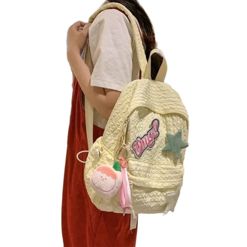 School Backpack for Women Laptop Backpack Nylon School Book Bag Teenager Girls Large Capacity Rucksack Travel Dayapck