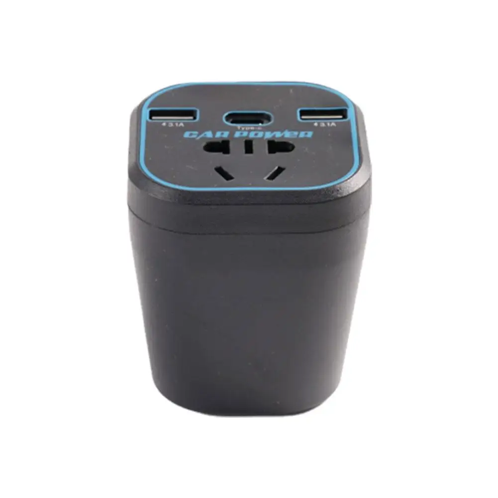 Inverter Auto USB Kaakaeu – Convertitore Da 12V/24V A 220V AC, 150W Continuo, Con Protezioni E Uscita USB 6V Per Dispositivi Mobili
