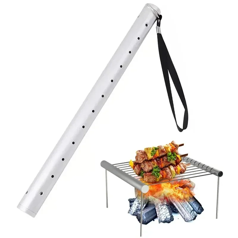 HOT Portable stainless steel folding grill, mini pocket grill