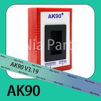 BMW EWS AK90 진단 푸어 보이스 키 메이커 수리 장비, OBD2 스캐너 튜닝 자동차, V3.19 AK 90 키 프로그래머 도구, 신제품